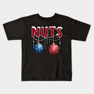 Chest Nuts Christmas Matching Couple Chestnuts Kids T-Shirt